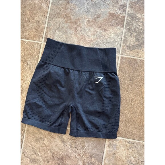 Gymshark Vital Shorts Black Marl Size Small - Picture 3 of 9